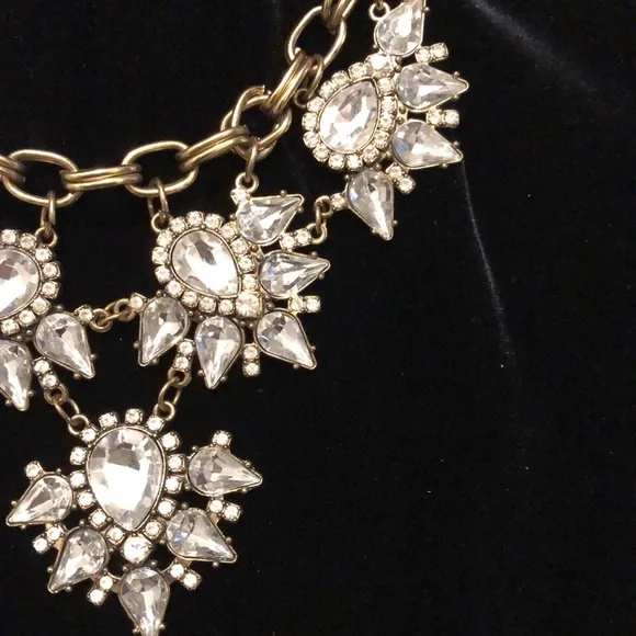 Rhinestone Choker Necklace - Picture 2 of 6